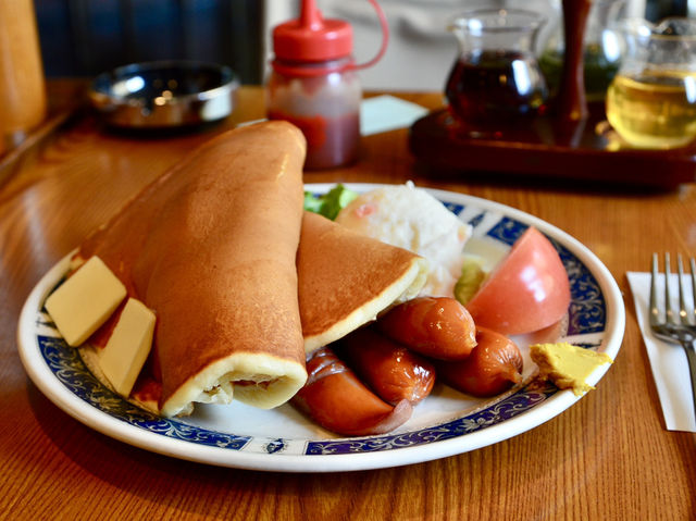 Classic Café in Tsukiji – Corinth Asahi🥞