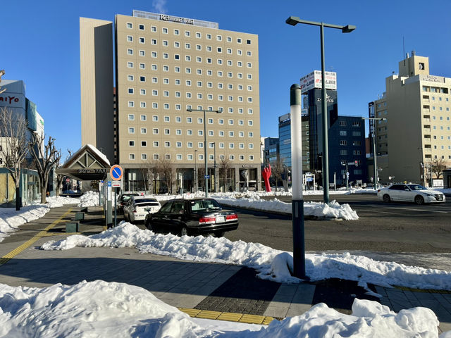【北海道・帯広】駅前立地で朝食も人気のホテル🏨