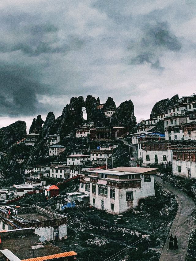 中國西藏昌都著名景點：孜珠寺，適合打卡拍照📸