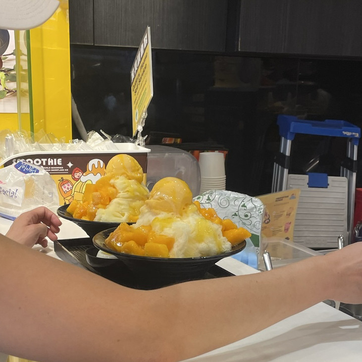 台湾】ふわとろ！マンゴーかき氷🥭 | Trip.com 台北