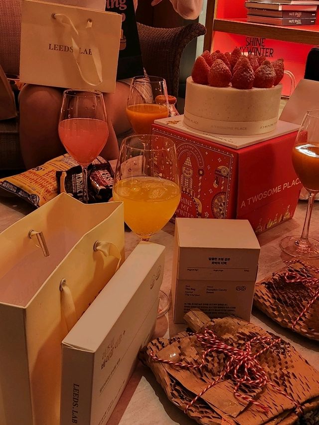 친구들과 연말파티, 생일파티할 때 빌라쥬 드 아난티 세븐아워🎉