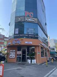 韓国🇰🇷キョチョンチキン🌽トウモロコシ味🍗💛東大門店