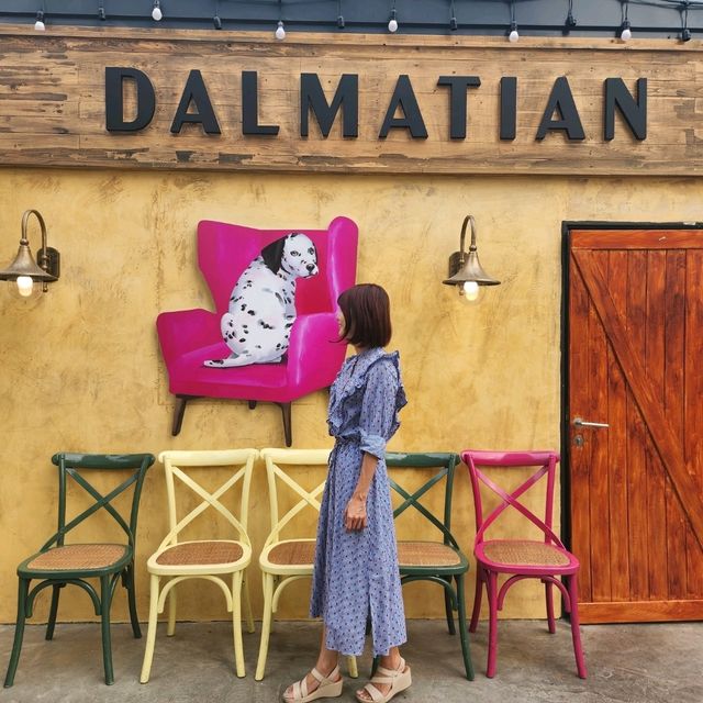 【バンコク】可愛すぎる🐩Dalmatian cafe