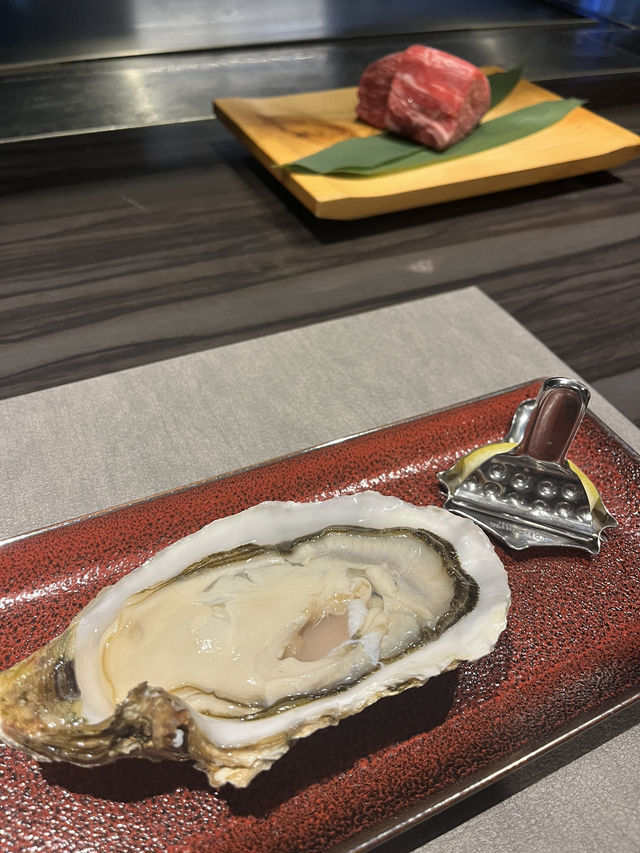 【佐久市】目の前で焼かれる絶品鉄板焼き店！🥩