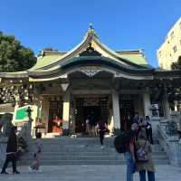 🇯🇵【大阪】難波八阪神社⛩️大迫力の獅子殿！(^^)