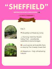 Sheffield for Nature & Green Escapes 🌿⛰️