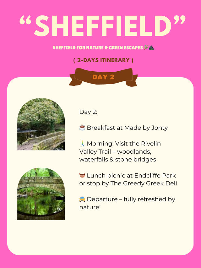 Sheffield for Nature & Green Escapes 🌿⛰️