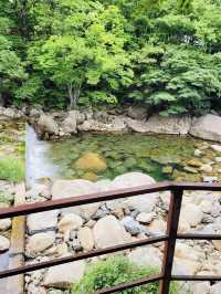 The famous valley located in Gwangyang, Jeollanam-do.