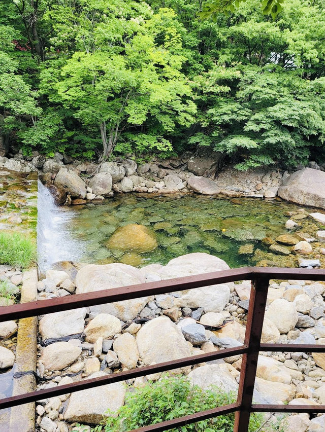 The famous valley located in Gwangyang, Jeollanam-do.