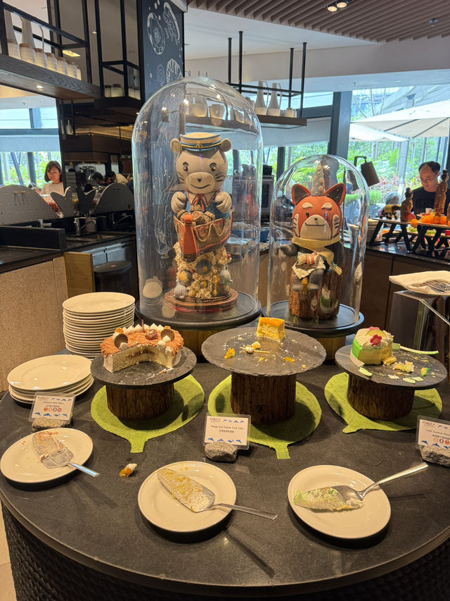 【香港】 海洋公園萬豪自助午餐，甜品愛好者必食！