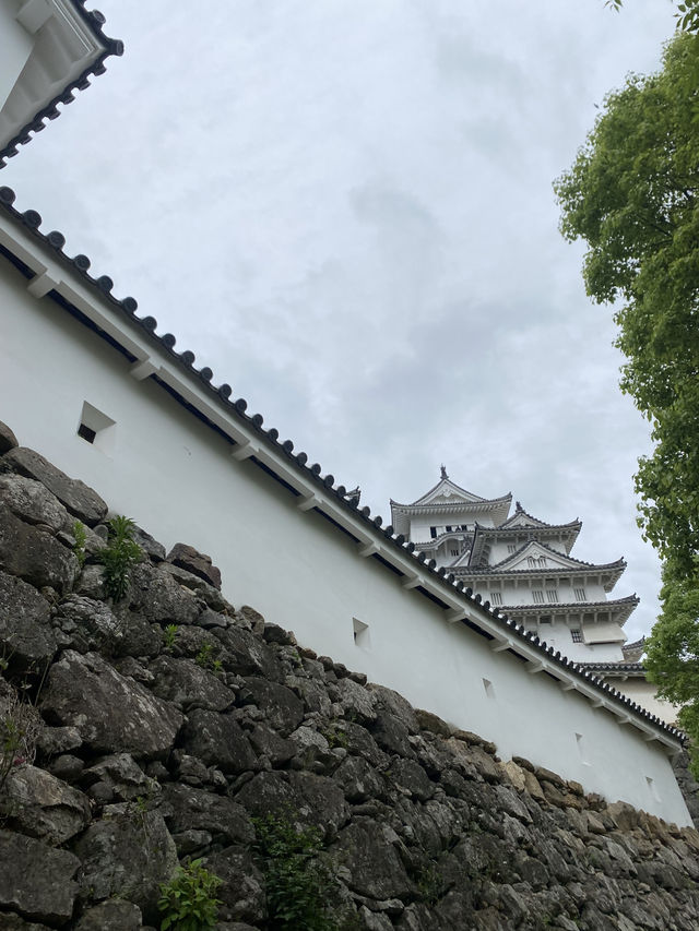 姬路城太大了～第一次來到日本這麼大的城～還看到幸運星星💫
