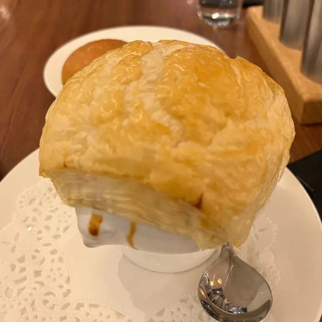 酥皮龍蝦湯好飲🥣