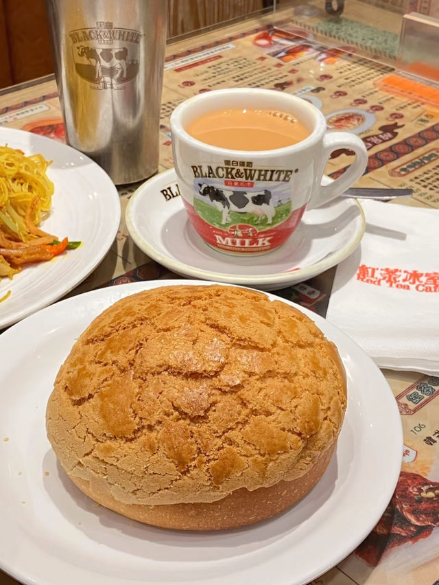 Hong Kong Milk Tea · This place has such an authentic Cha Chaan Teng (Hong Kong-style diner) vibe!