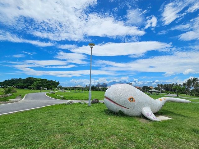 碧海藍天的好去處～台東海濱公園