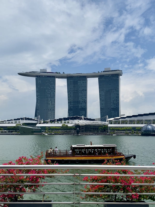 I Met a Spitting Lion-Fish at Merlion Park Singapore