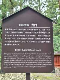 A Grand welcome to Toshogu Shrine, the Omotemon and the Gojunoto Five Story Pagoda