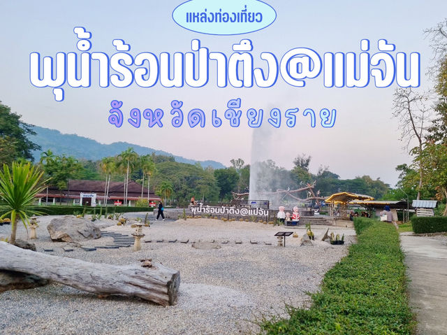 พุน้ำร้อนป่าตึง@แม่จัน