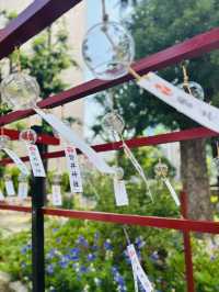 大森🇯🇵磐井神社の万病に効く水が有名みたい⛩️⟡.·