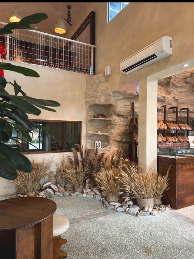 KL’s Most Aesthetic Cave-Style Café of 2025? 🪨🥐 House of Wheat Strikes Again!