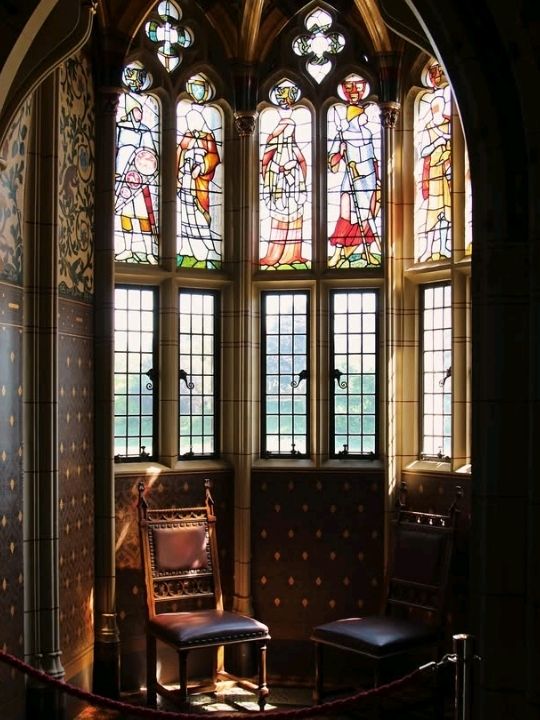 It's great to step back in time in this castle, Getting up to the top of the tower was challenging