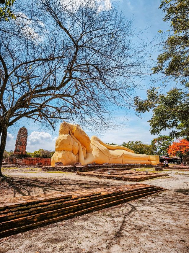 พระนอน อยุธยา