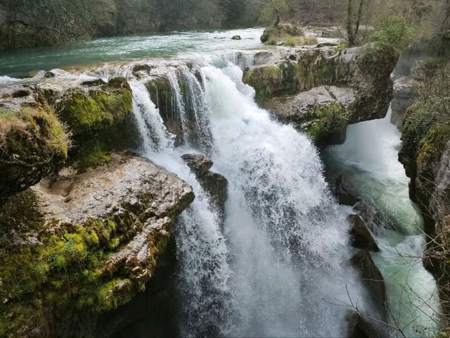 Floating Through a Dream at Martvili Canyon