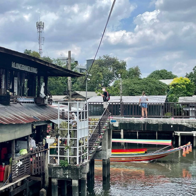 運河沿いに広がるアートのオアシス！静けさと創造性が融合するバンコク🇹🇭