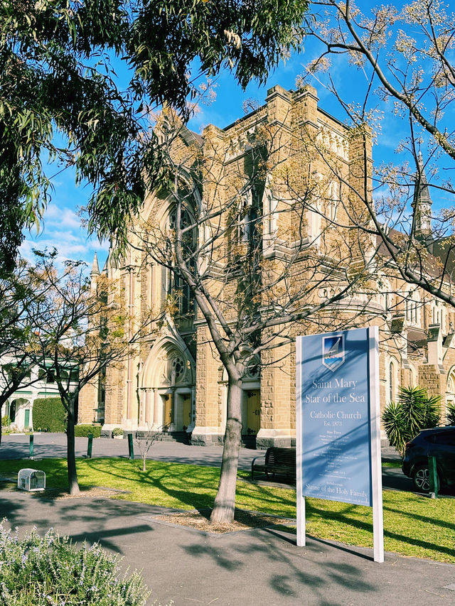 ✨Wandering into Summer — A Sweet Stop by Saint Mary Catholic Church, Melbourne ⛪🍊