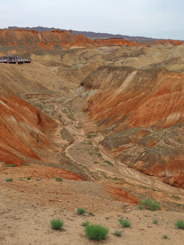 🎨 Nature’s Painted Masterpiece — Zhangye Colorful Danxia
