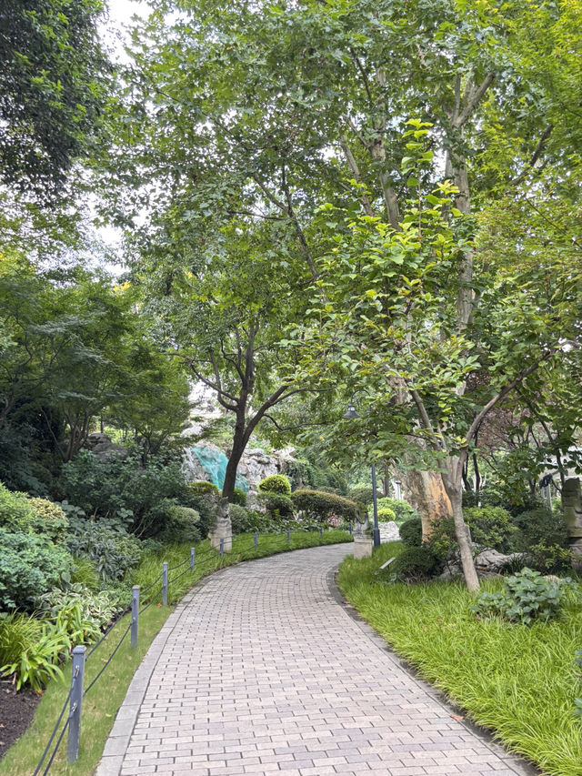 Jing’an Park สวนสาธารณะจิงอัน🌱☘️