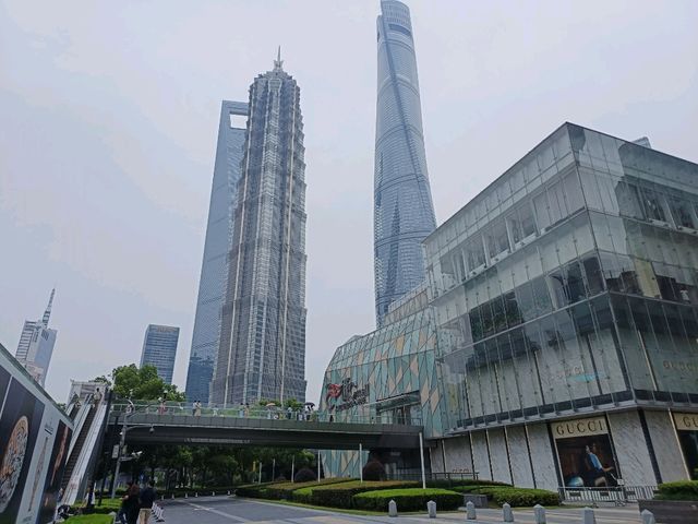 仰望陸家嘴天際線，感受上海的高度與速度。