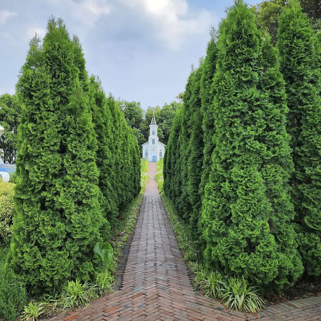 Jeju herb garden