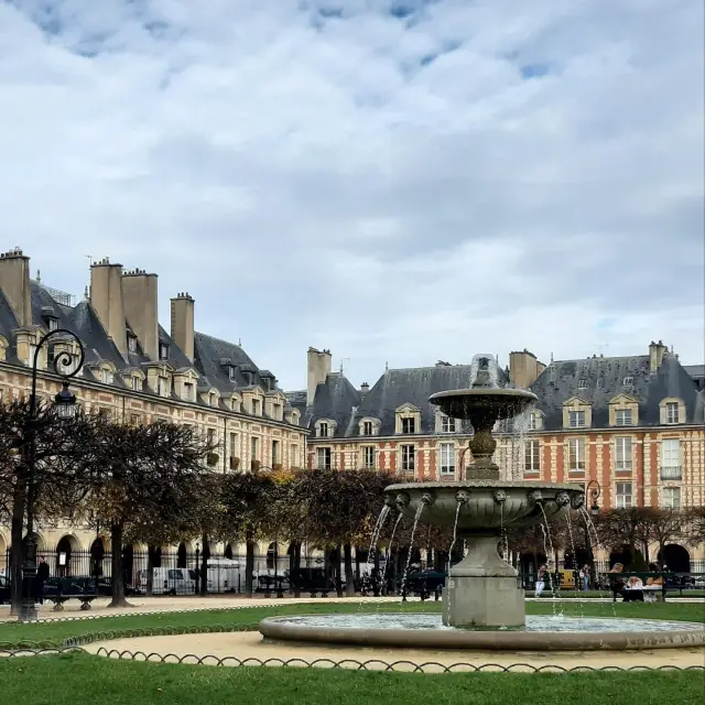Parisian Charm at Place des Vosges