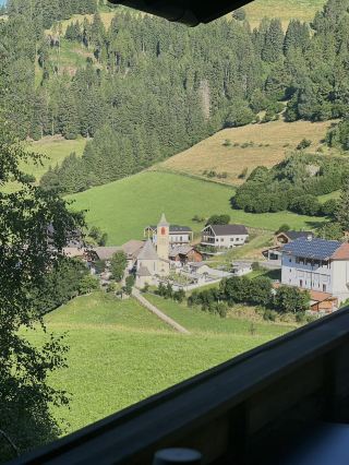 Time spent in tranquility, the village of Perca in the Dolomites