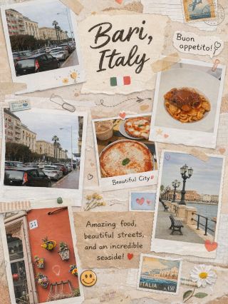 🇮🇹 อัญมณีแห่งอิตาลีตอนใต้! แผนการเดินทางสุดพิเศษสำหรับเมืองบารีและโปลิญญาโน อา มาเร 🎒