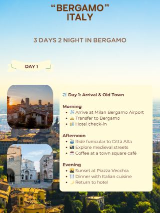 Bergamo, Italy 🇮🇹 Itinerary 