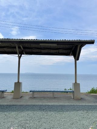 【愛媛】海の見える駅 「下灘駅」