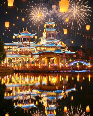 In-depth review of Anji Fantasy Jialebi: Witness the spectacular fireworks display and aerial fairy show in Anji 🎆