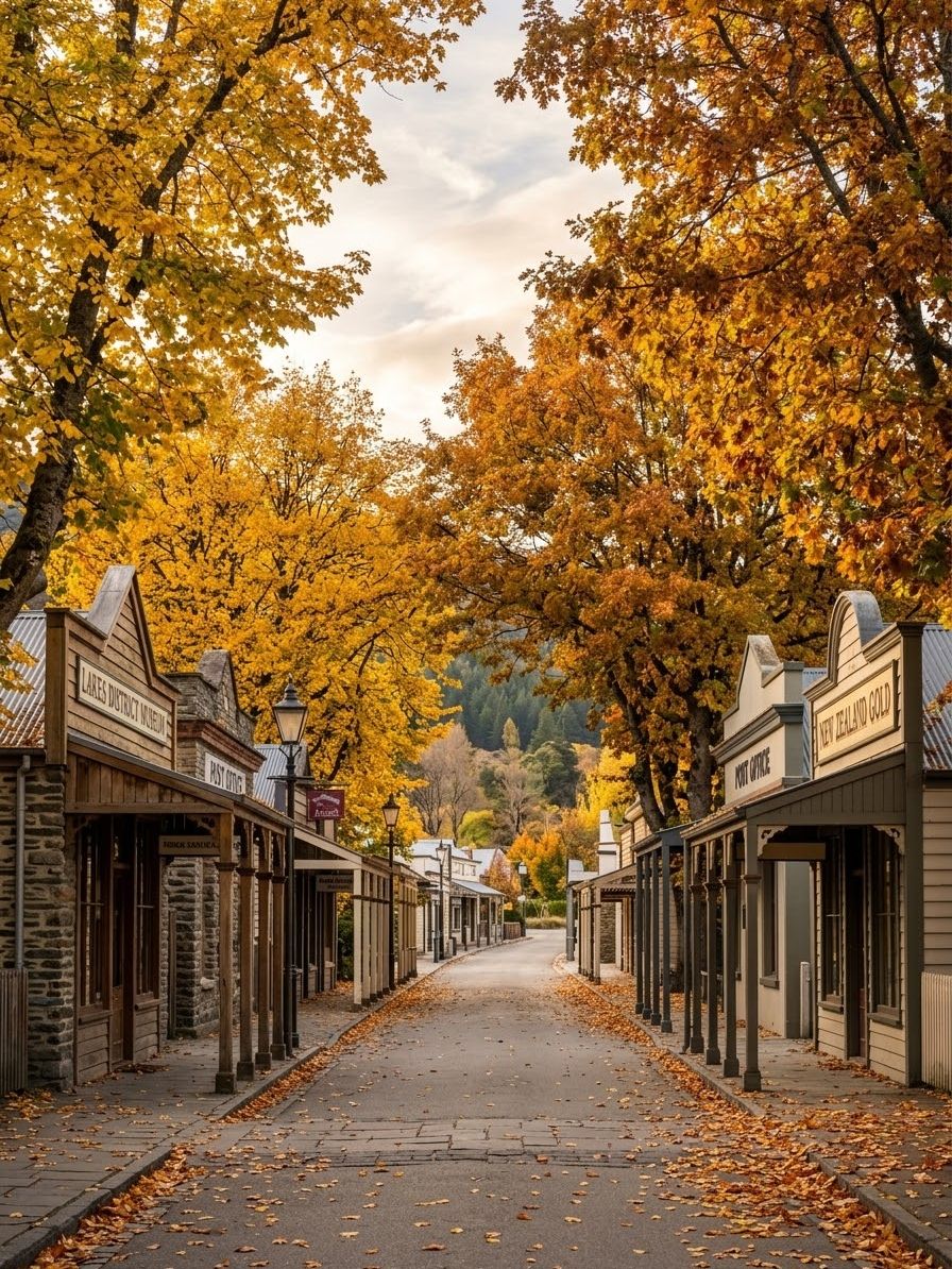 🍂🏡 Arrowtown — A small village that takes us back in time 🇳🇿✨