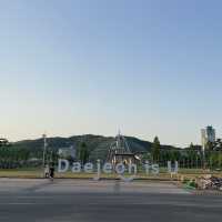 대전 도룡동 엑스포 한빛탑 음악분수 피크닉