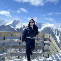 Banff Gondola on winter looks like