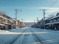 Snowy City Vibes❄️