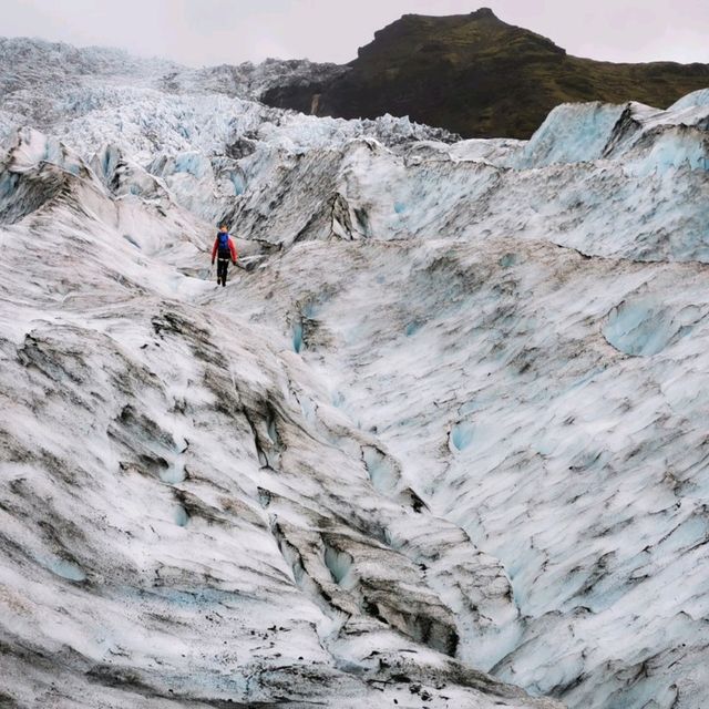 瓦特納冰川(Vatnajökull)徒步