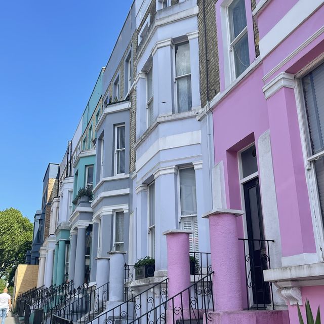 🇬🇧 倫敦景點｜Notting Hill浪漫彩色房子