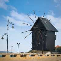 Nessebar's Iconic Windmill