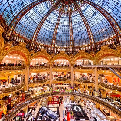 Guided Tour of the Galeries Lafayette in Paris 