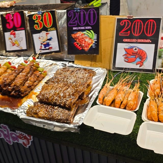 방콕 쩟페어 야시장(조드페어 야시장)