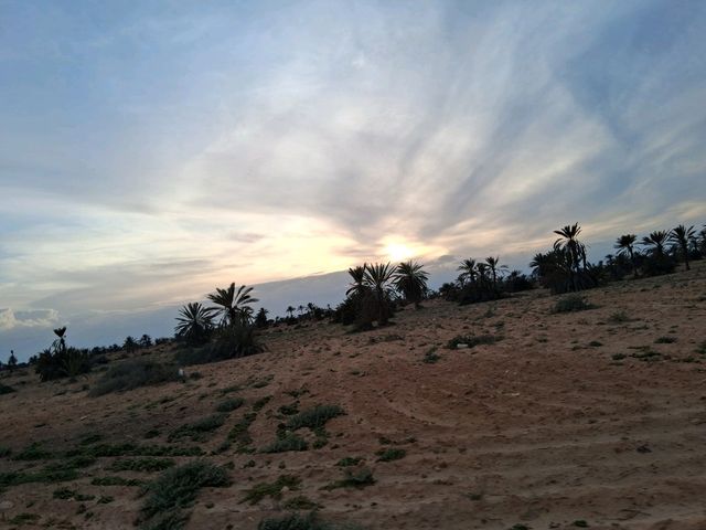 Desert sunset❤️