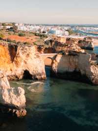 Golden Hour Magic at Praia dos Estudantes — Perfect Photo Spot in Lagos