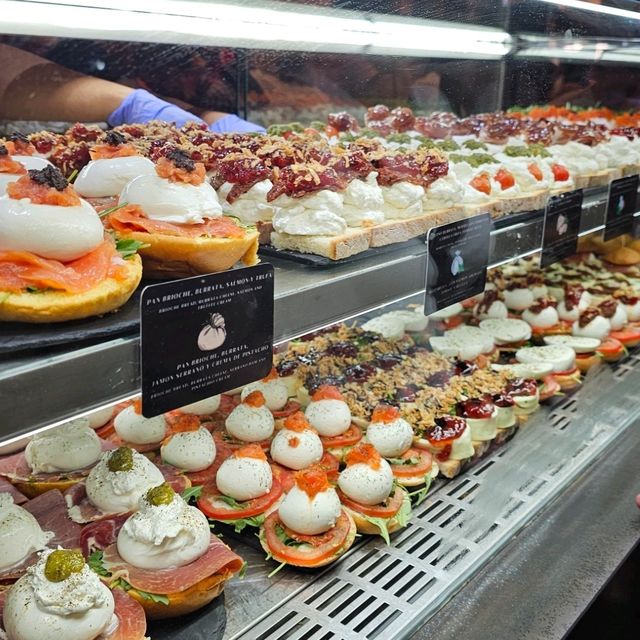 Food paradise in Madrid.